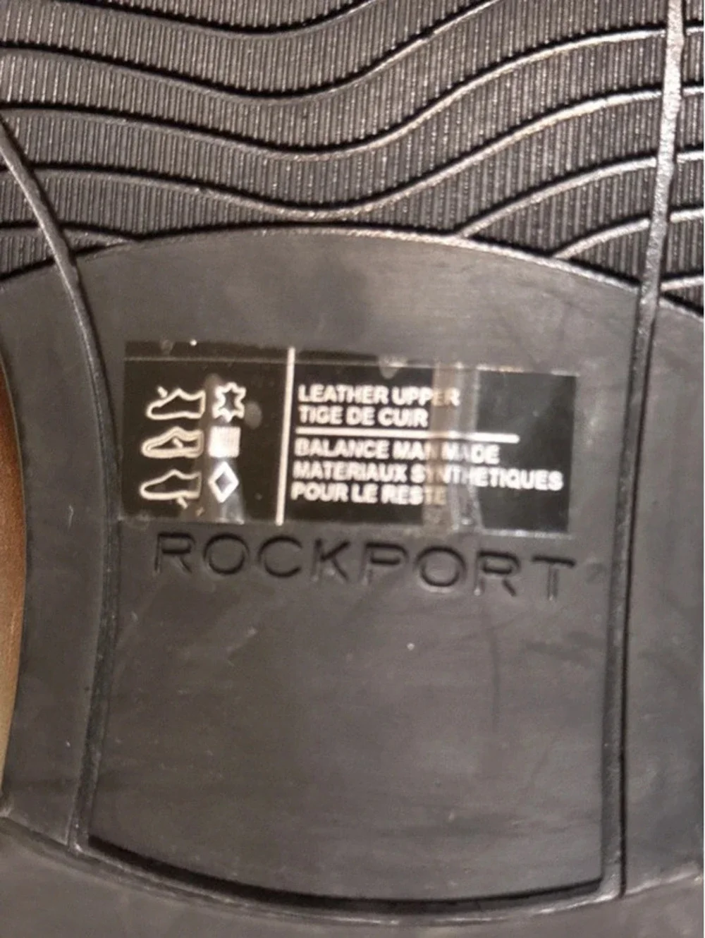 Men’s Rockport dress shoes size 9.5 brown
